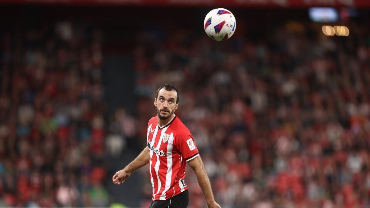El jugador del Athletic Club, Íñigo Lekue