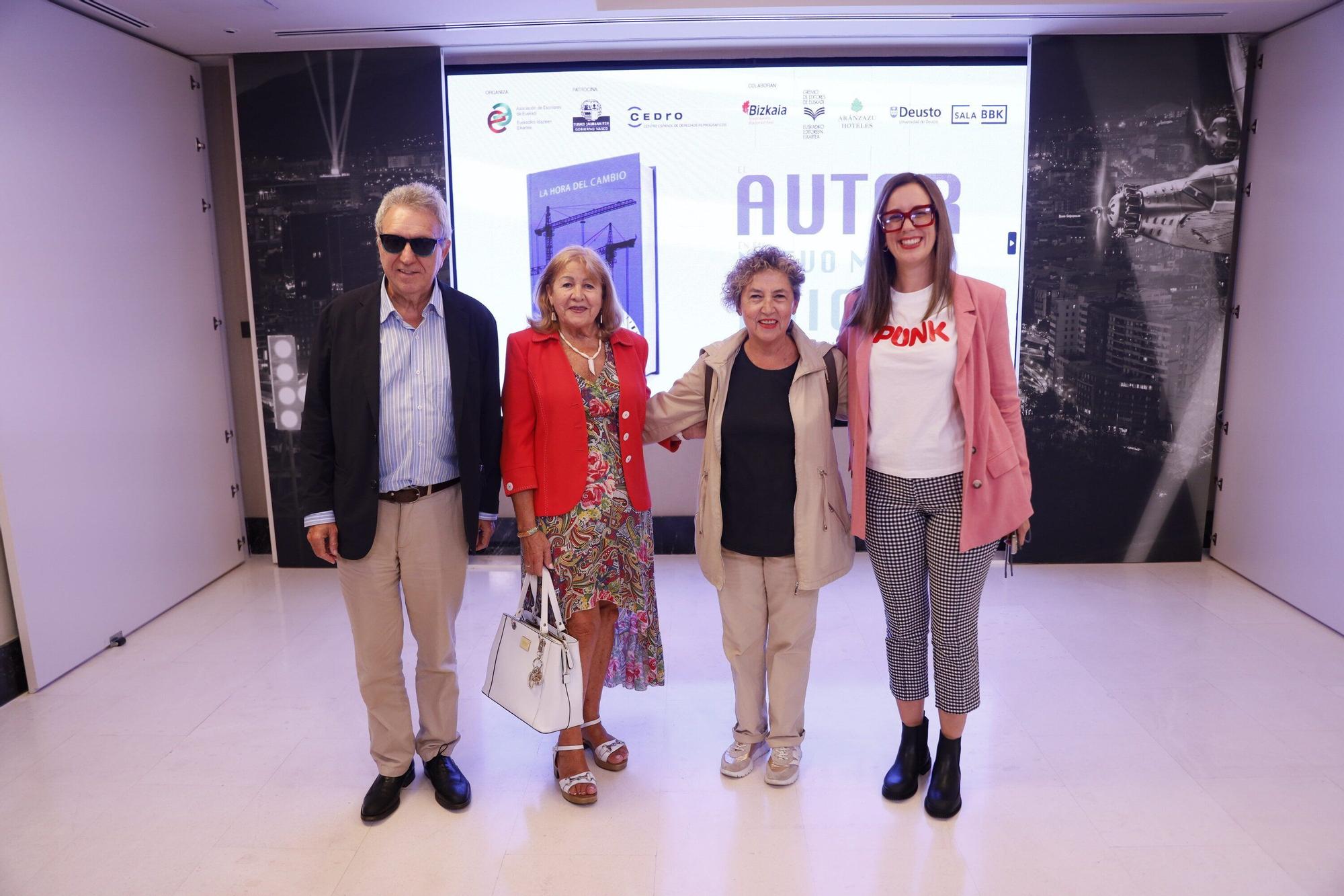 Juan Infante, María José Rodríguez García, Miren Emilia Palacios y Melina Ricca.