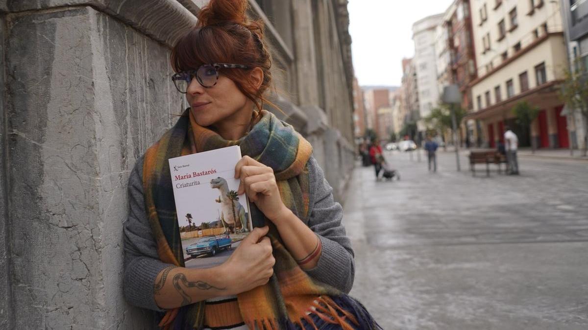 María Bastarós en su reciente visita a Bilbao.