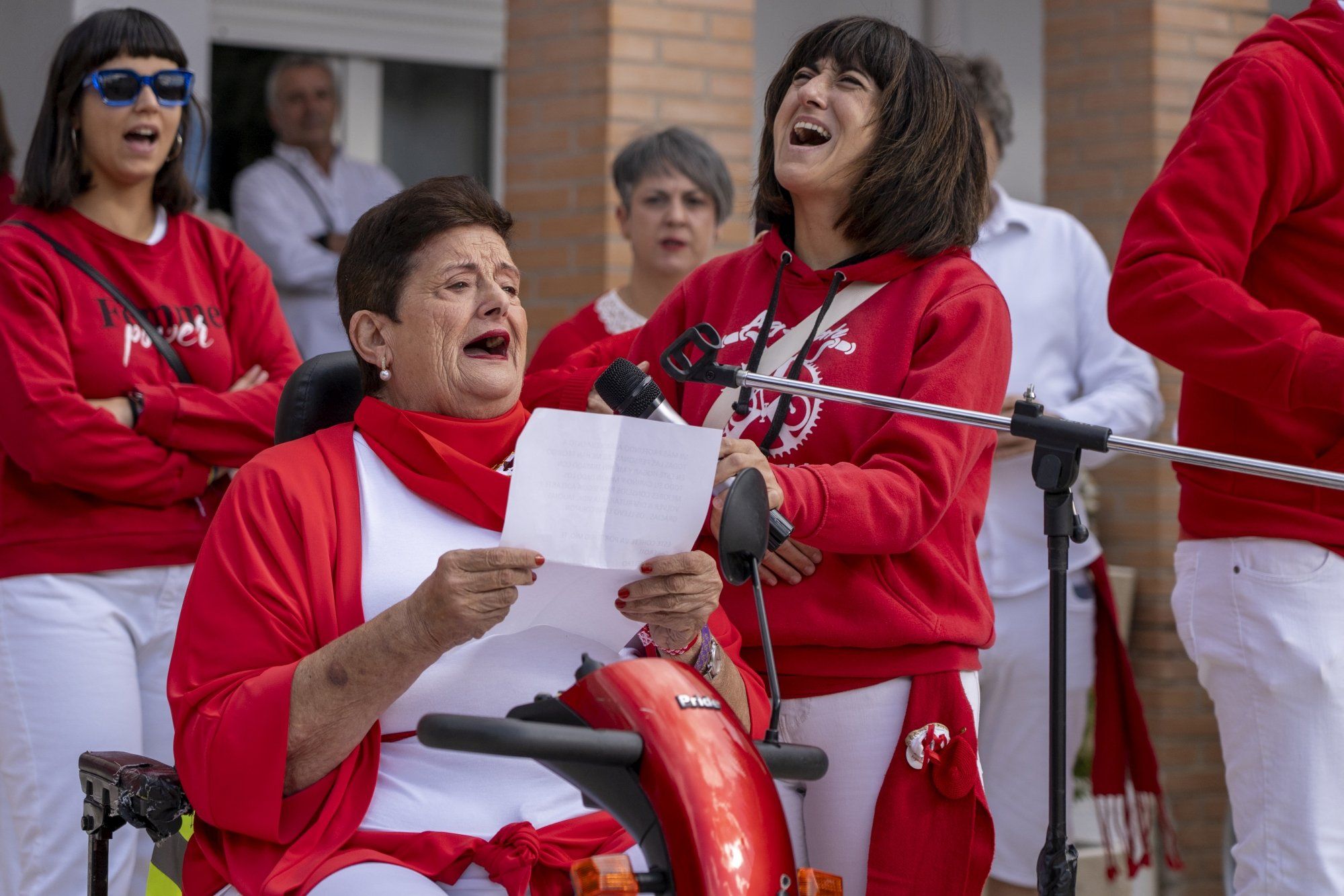 Fotos del cohete de Corella