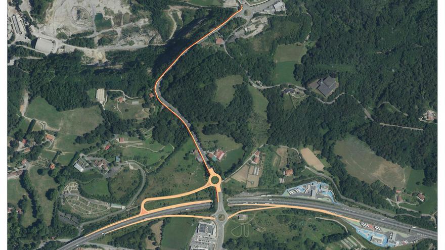 Galarreta tendrá su propia salida de autopista al Segundo Cinturón de Donostia