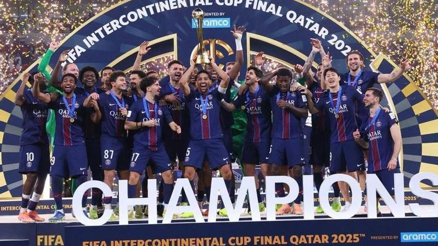 El PSG conquista la Copa Intercontinental para cerrar un año que roza la perfección
