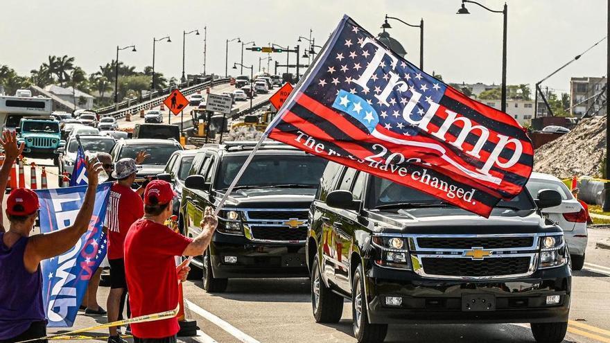 Trump presume de "no haber tenido nunca tanto apoyo y amor como ahora"