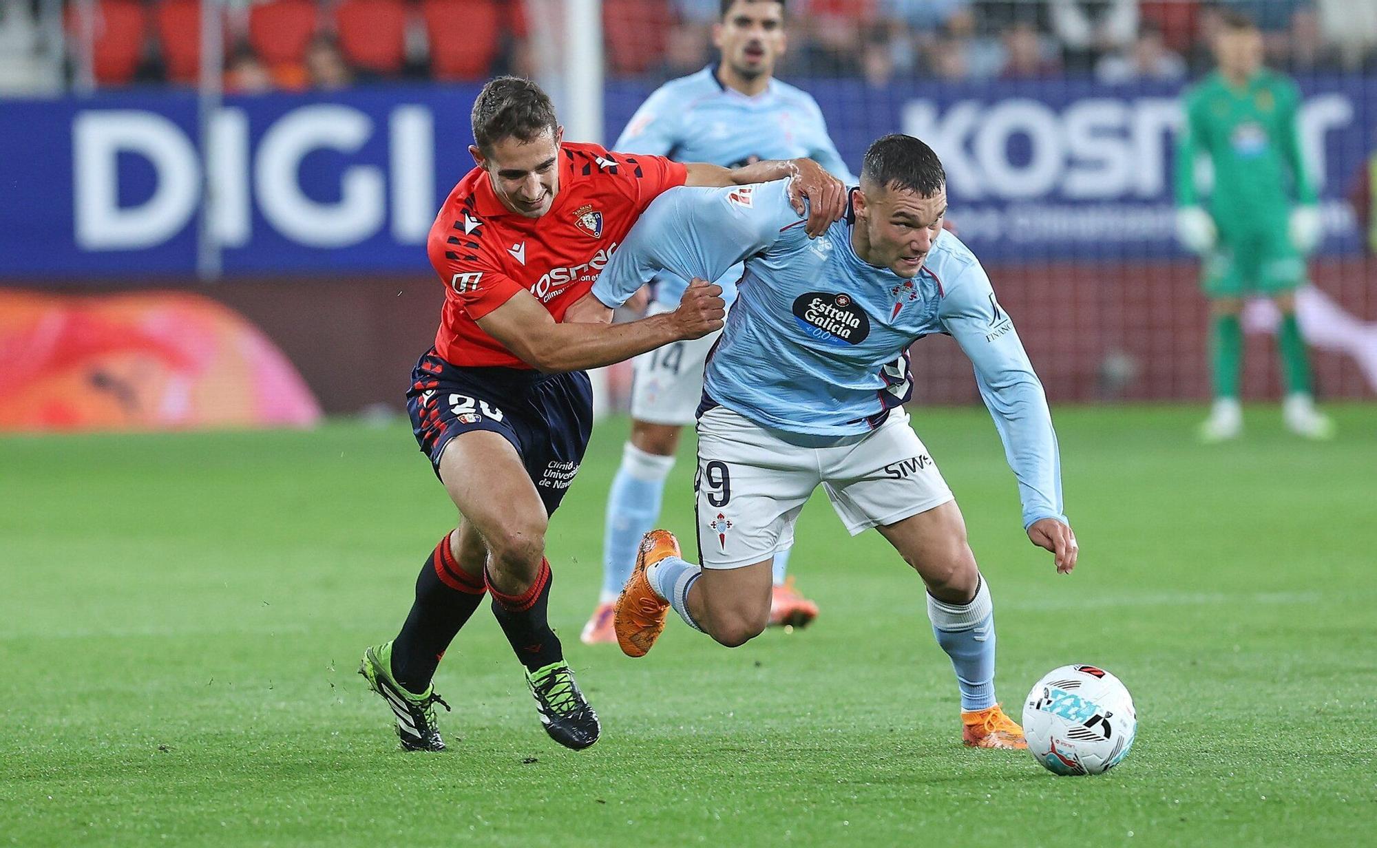 Mejores imágenes del Osasuna-Celta
