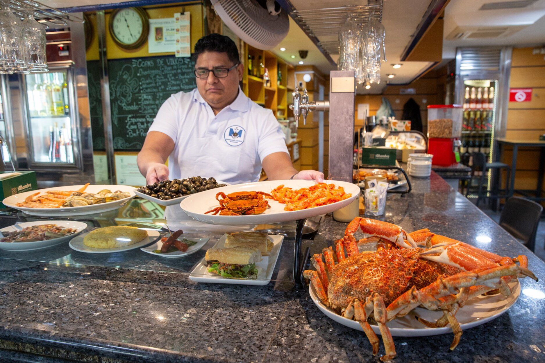 El templo del marisco en la calle Iturrama