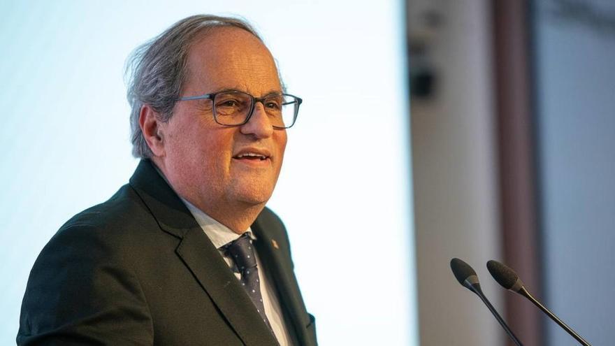 Torra cree que la oficialidad del catalán en Europa sólo se puede conseguir por Andorra