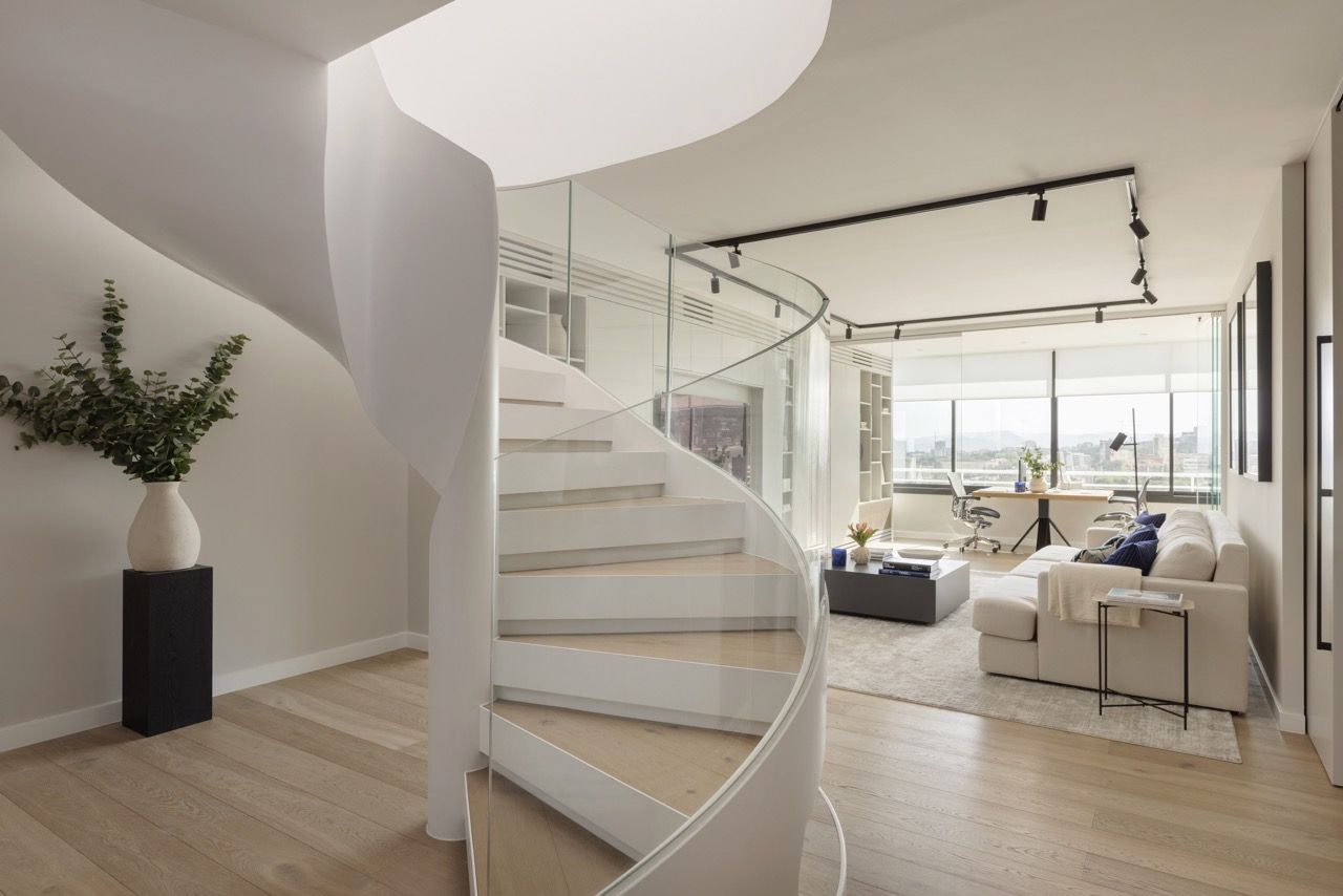 En imágenes:Un espectacular dúplex con vistas en Barcelona