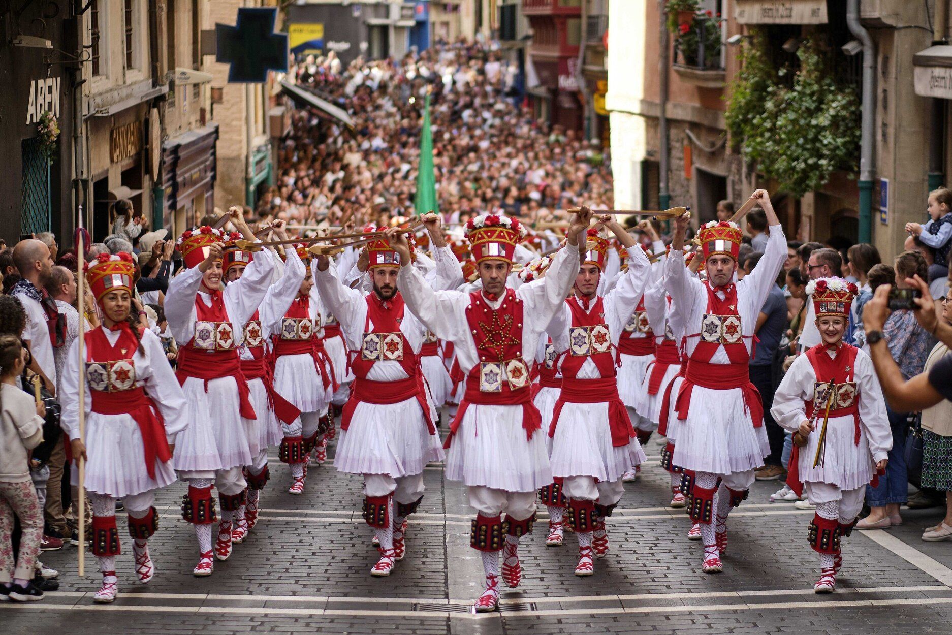 Fotos de la procesión de San Fermín Txikito