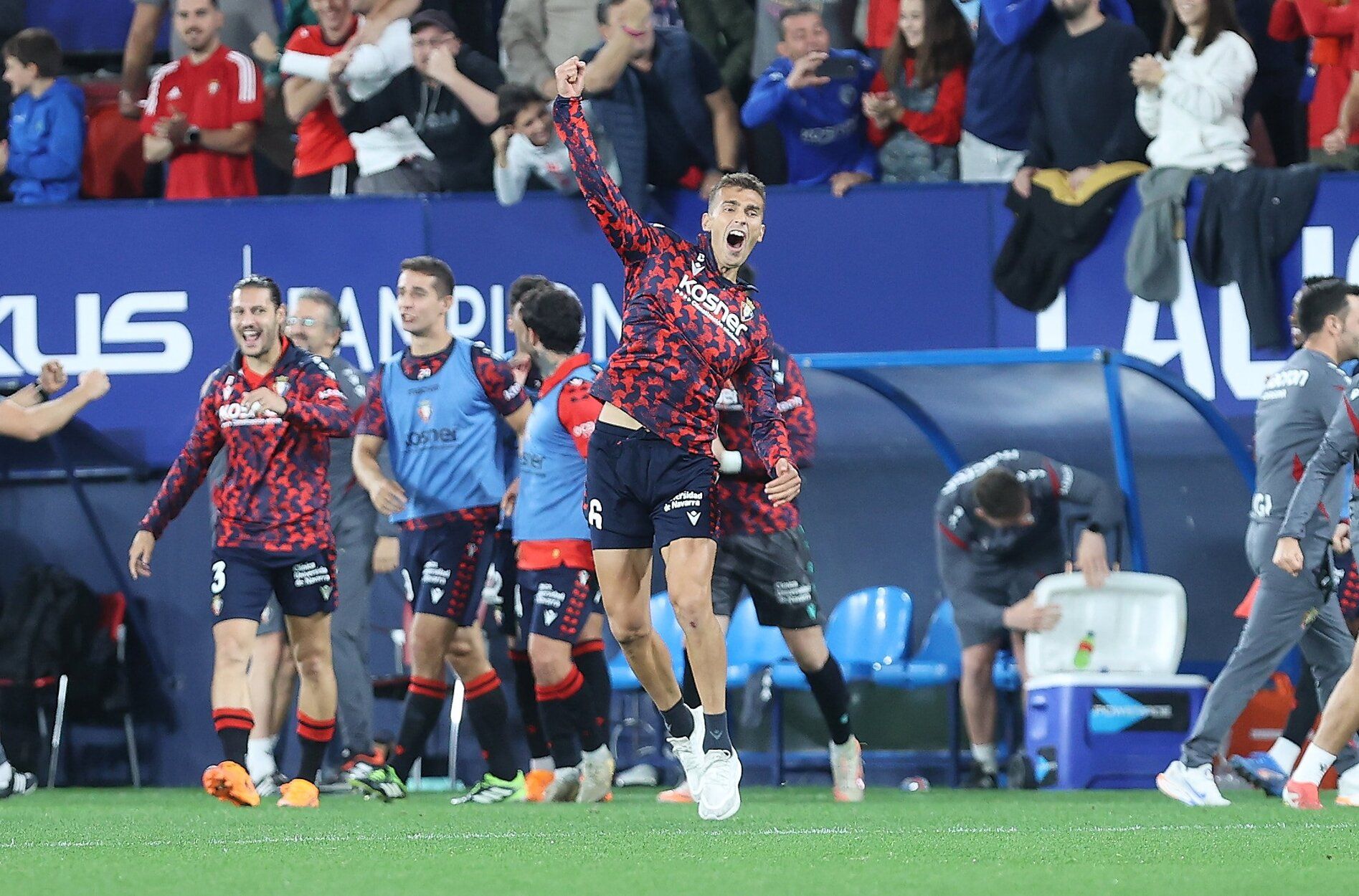 Fotos del Osasuna-Getafe en El Sadar
