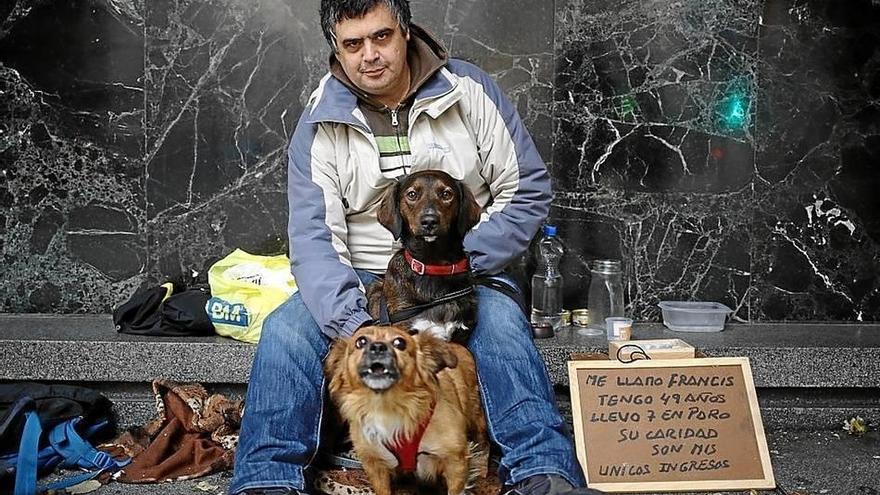 Personas que lo perdieron todo y viven sin un techo en bilbao relatan su historia a DEIA