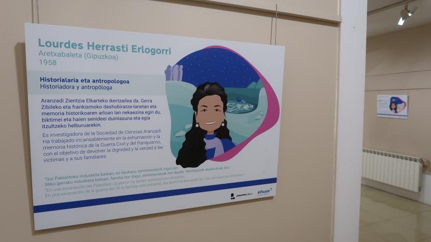 Legazpi pone en valor el trabajo de las mujeres científicas