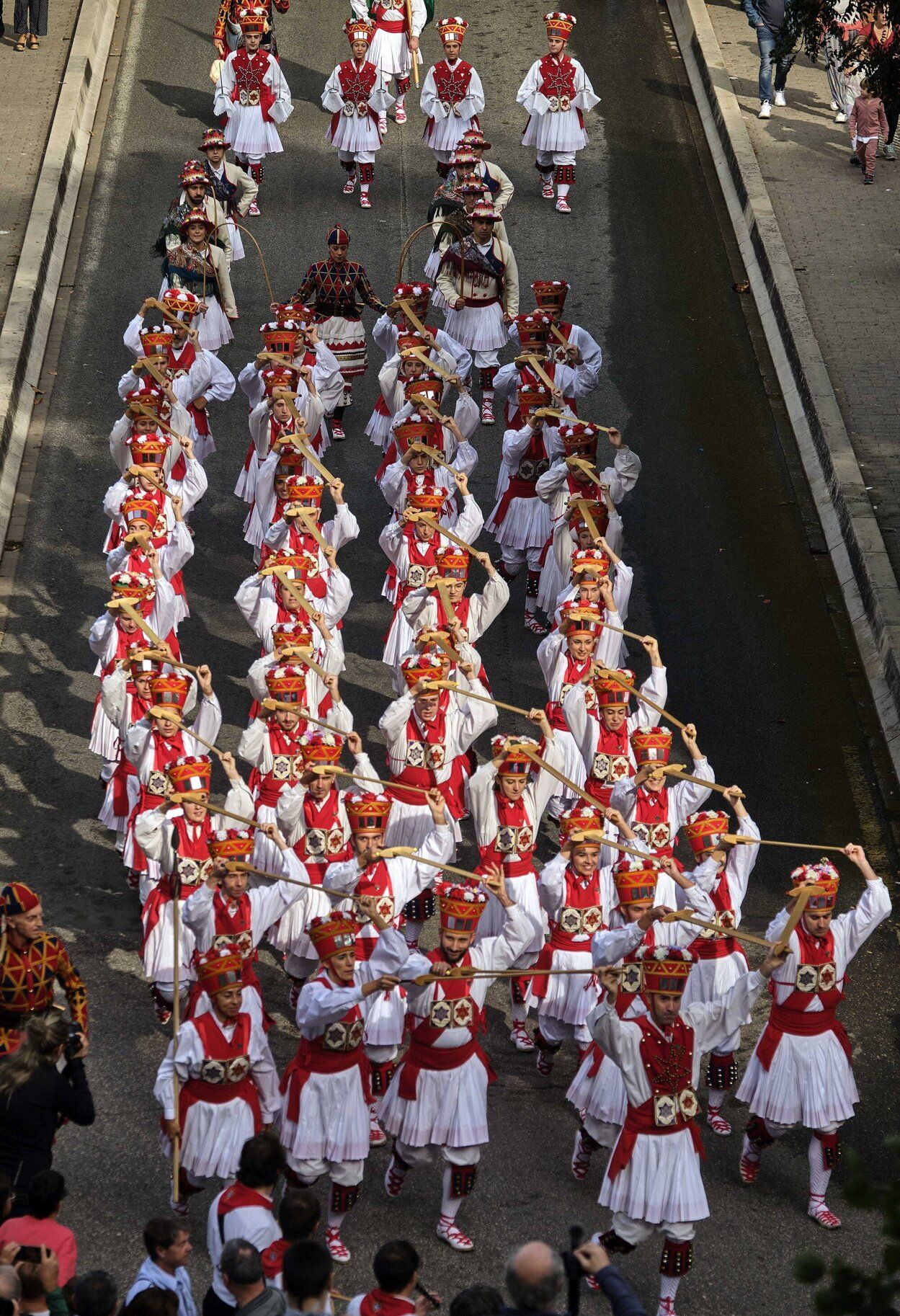 Fotos de la procesión de San Fermín Txikito