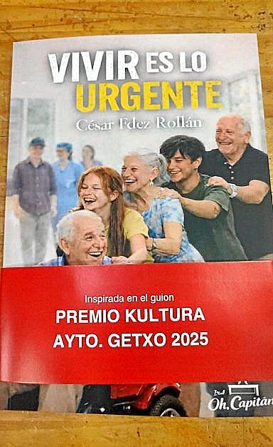 Portada de la novela ‘Vivir es lo urgente’.  | FOTO: DEIA