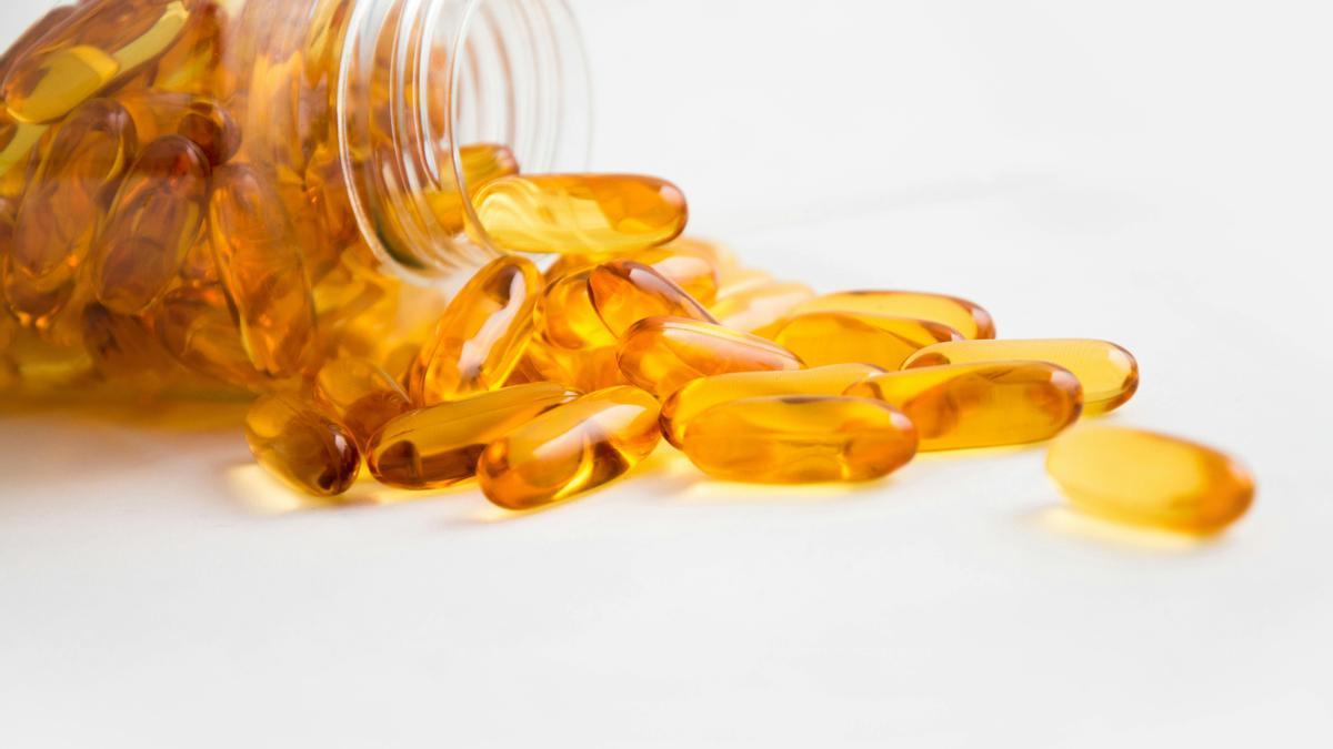 Cápsulas de Omega 3.