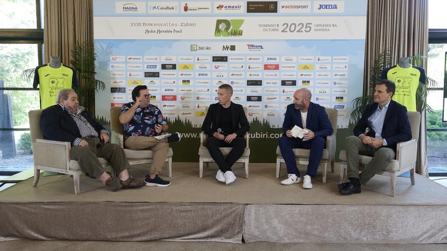 Fotos de la presentación de la XVIII Roncesvalles Zubiri