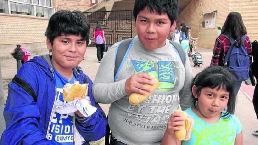 300 bocatas en las mochilas de escolares de Tudela