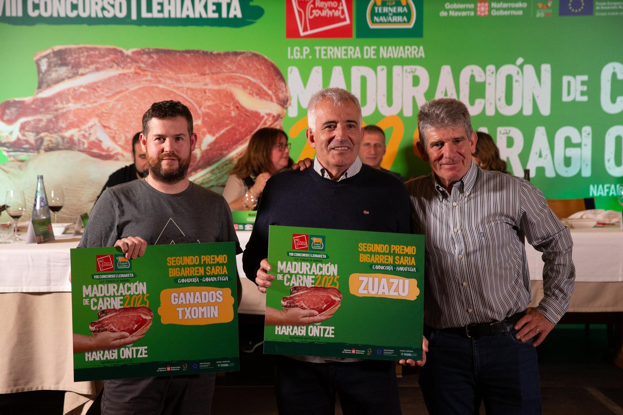 Fotos del VIII Concurso de Maduración de Carne de la IGP Ternera de Navarra