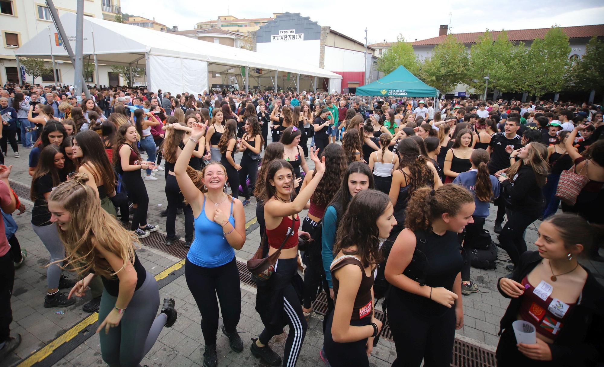 Fotos: Nafarroa Oinez 2025 en la ikastola Paz de Ziganda de Villava - Atarrabia
