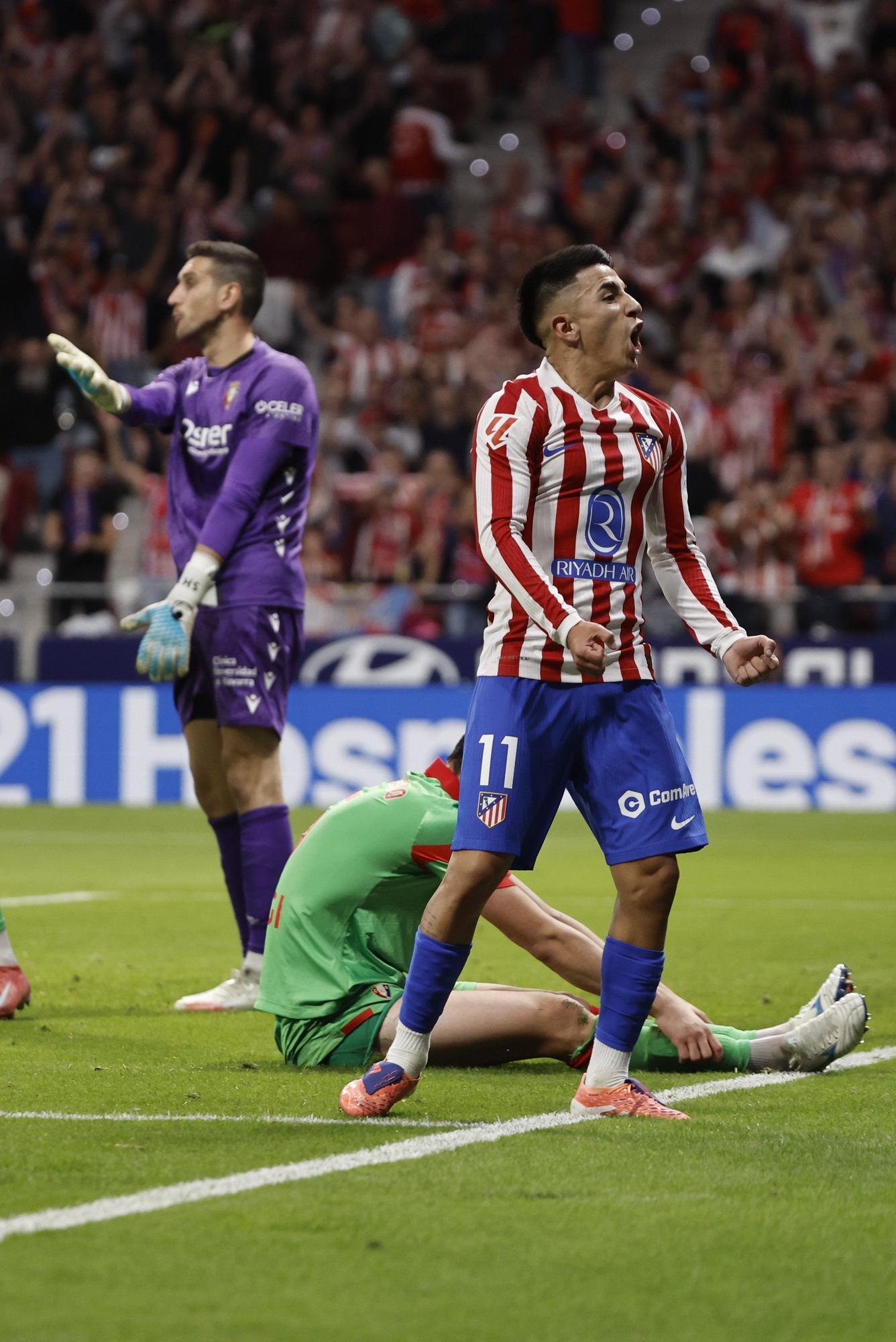 Fotos del partido Atlético de Madrid-Osasuna