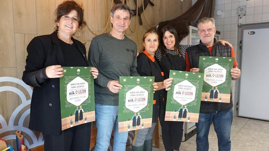 Lezo pone en marcha una nueva campaña de bonos