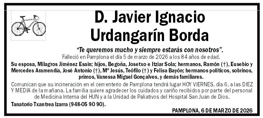 Javier Ignacio Urdangarín Borda