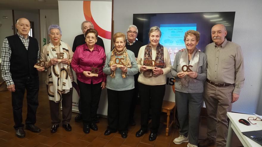 Nagusilan Elgoibar, 25 años contra la soledad no deseada