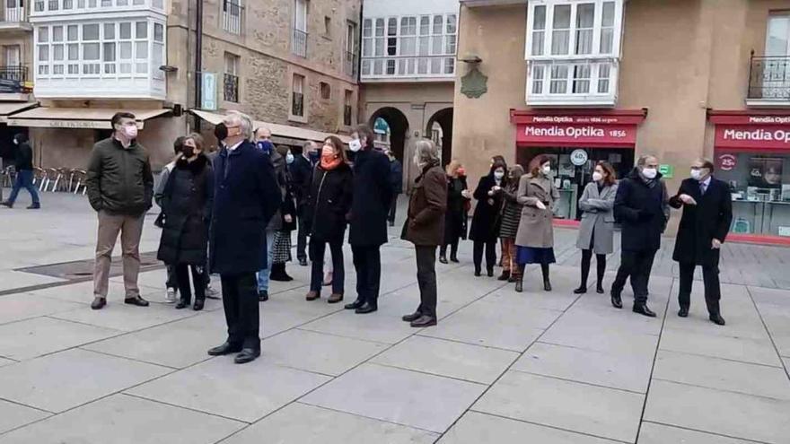 Homenaje a Eduardo Dato en Vitoria