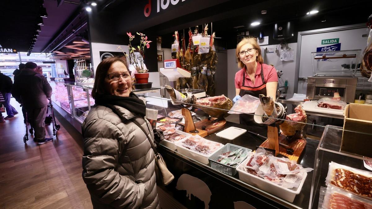Loli y Mari Carmen, en DIbéricos