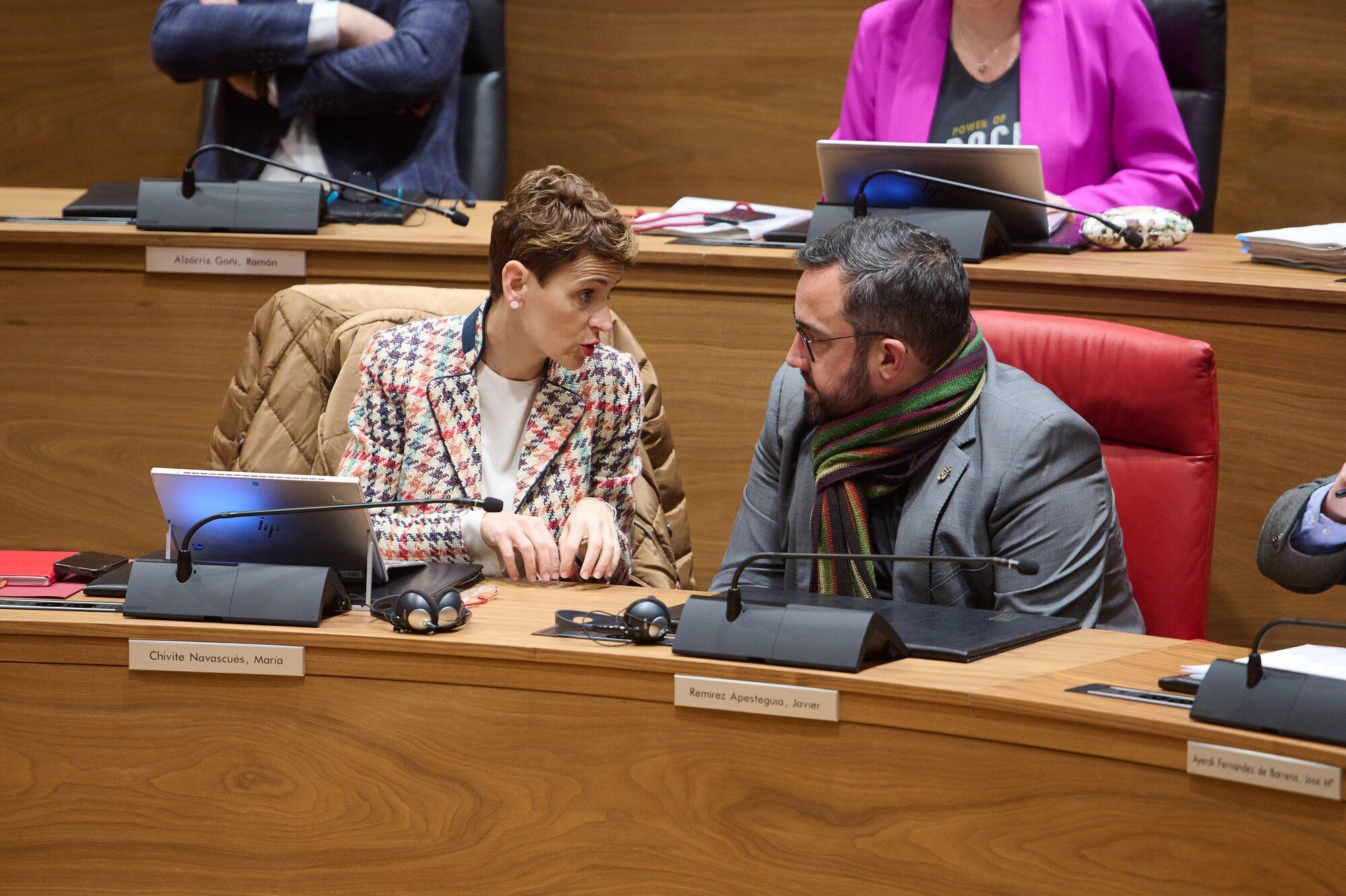 Pleno del Parlamento de Navarra del jueves 16 de febrero