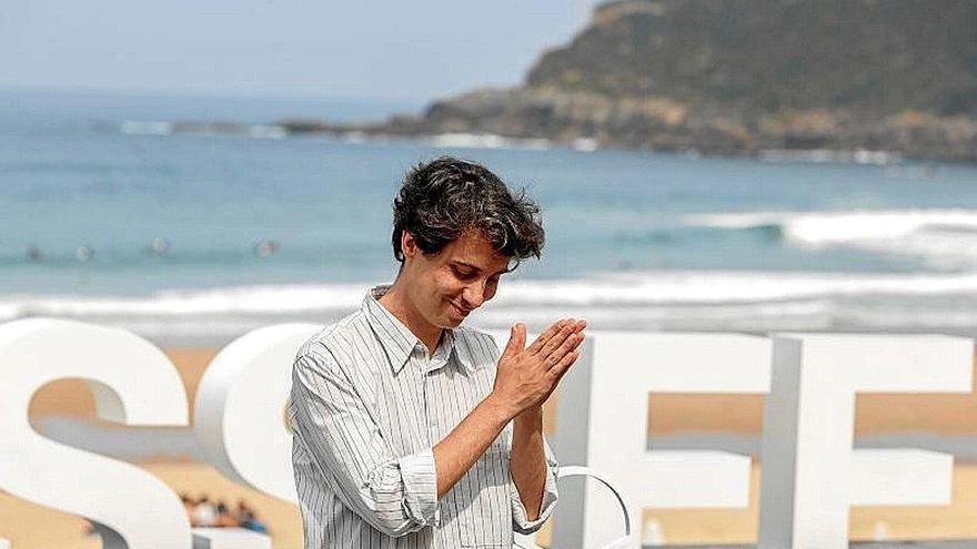 Jonás Trueba, director de la cinta &#039;Quién lo impide&#039;, en Donostia. Foto: Efe