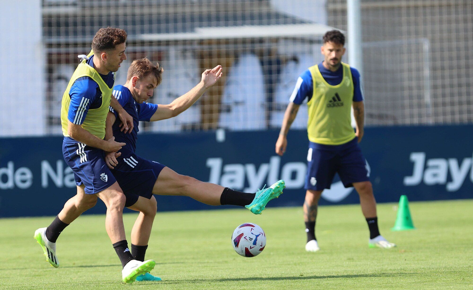 Fotos del entrenamiento de Osasuna en Tajonar de este lunes 24 de julio