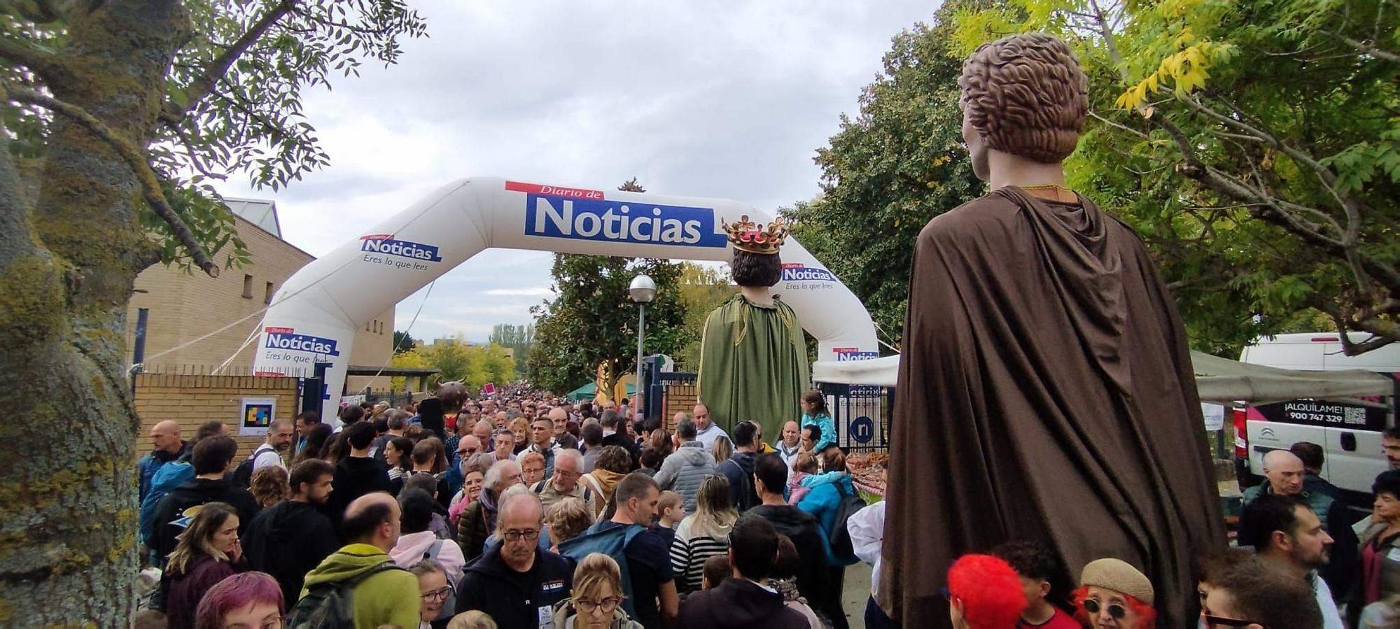 Fotos: Nafarroa Oinez 2025 en la ikastola Paz de Ziganda de Villava - Atarrabia