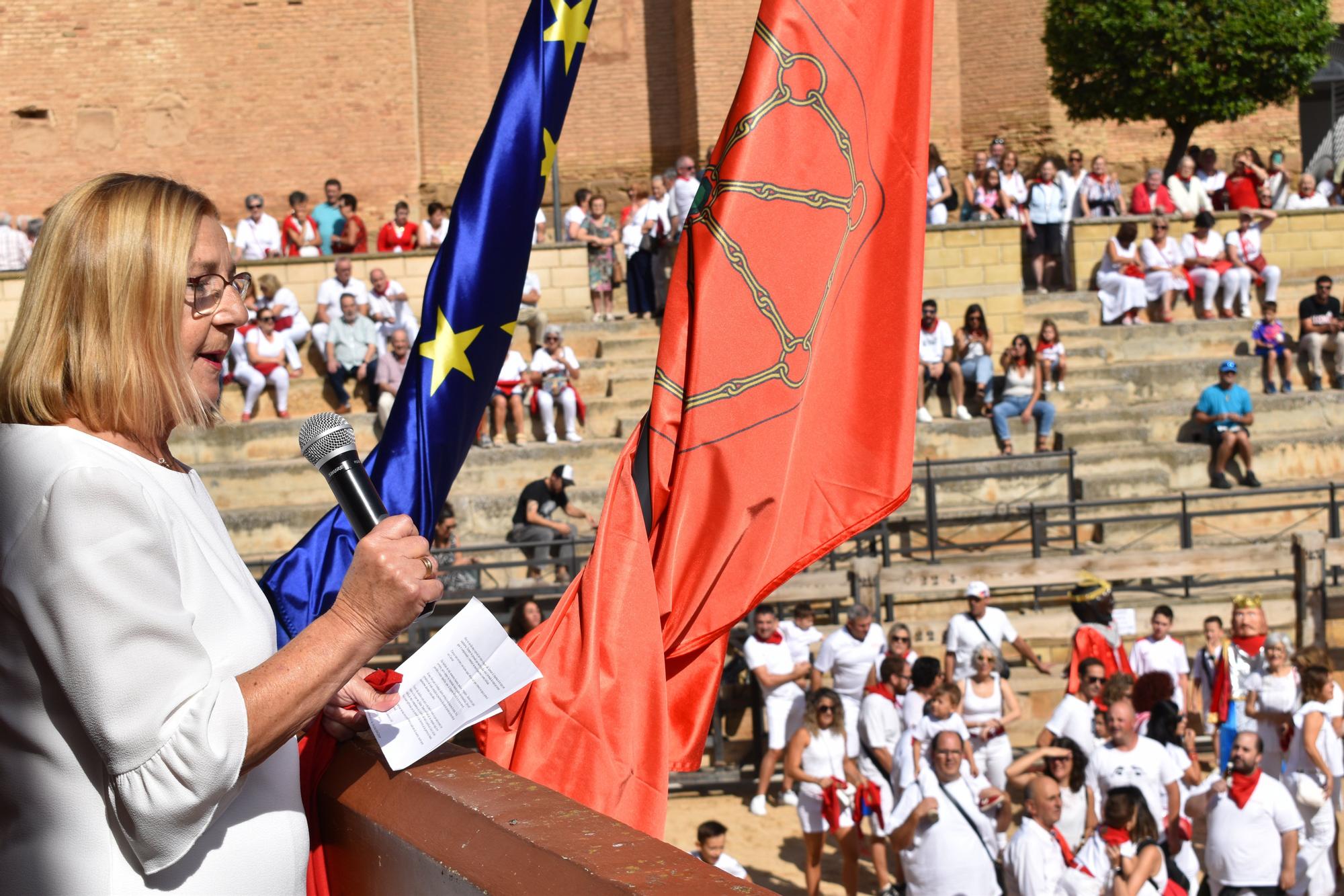 Fotos del cohete de fiestas de Cárcar 2025