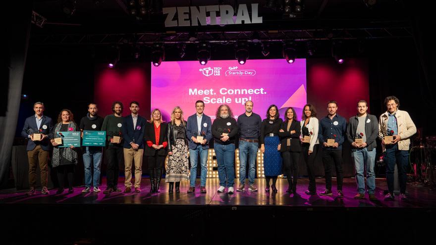 El Zentral de Pamplona acoge la gala para distinguir a las startups sobresalientes