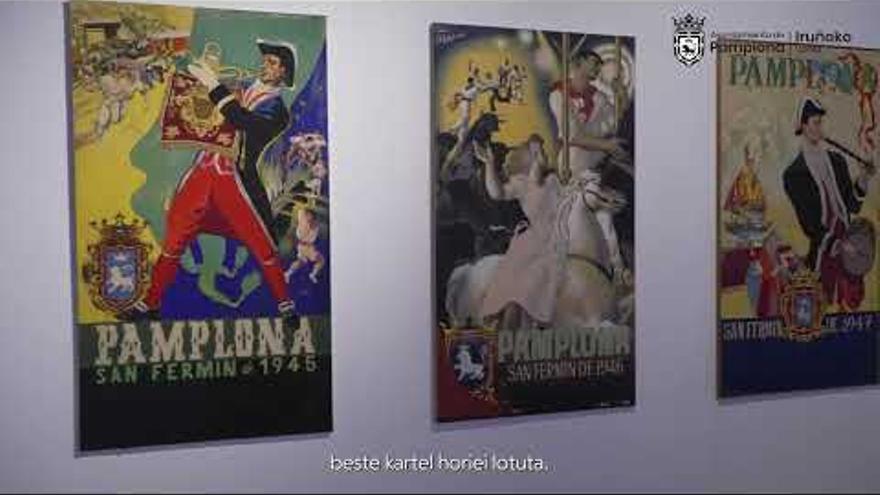 Condestable acoge tres exposiciones dedicadas a San Fermín, Hemingway y los carteles de las fiestas