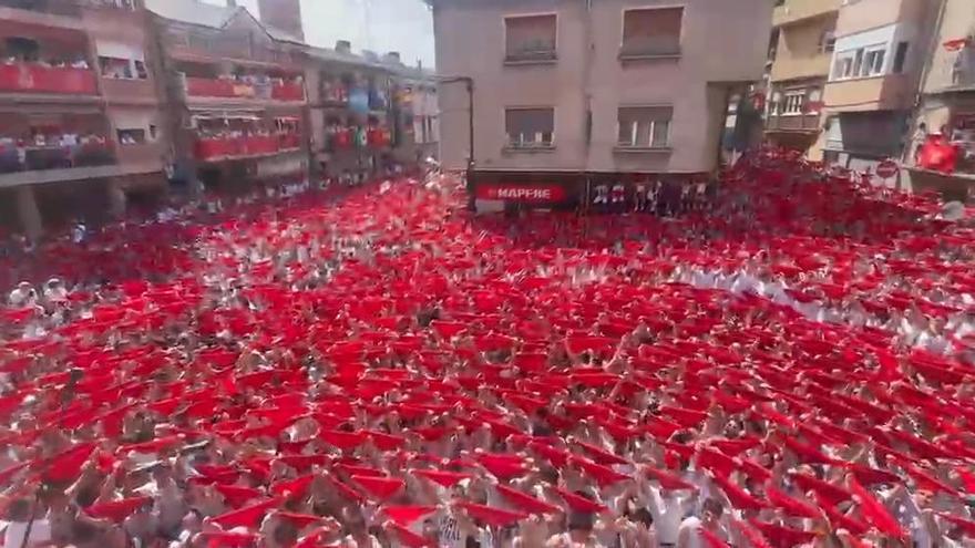 Vídeo del chupinazo de las fiestas de San Adrián