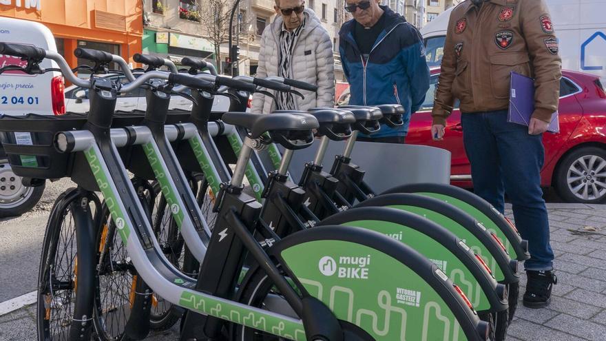 1.061 viajes en bicicleta eléctrica por Vitoria