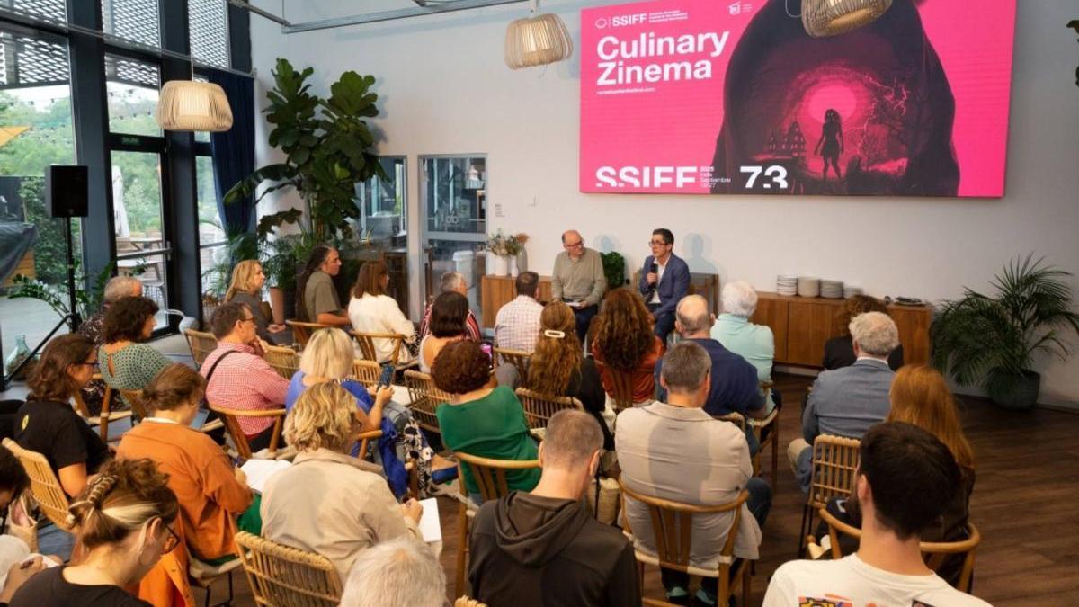 Presentación del &#039;Culinary Zinema&#039;.