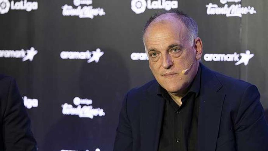Tebas niega estar &quot;detrás de ninguna trama&quot; contra Rubiales