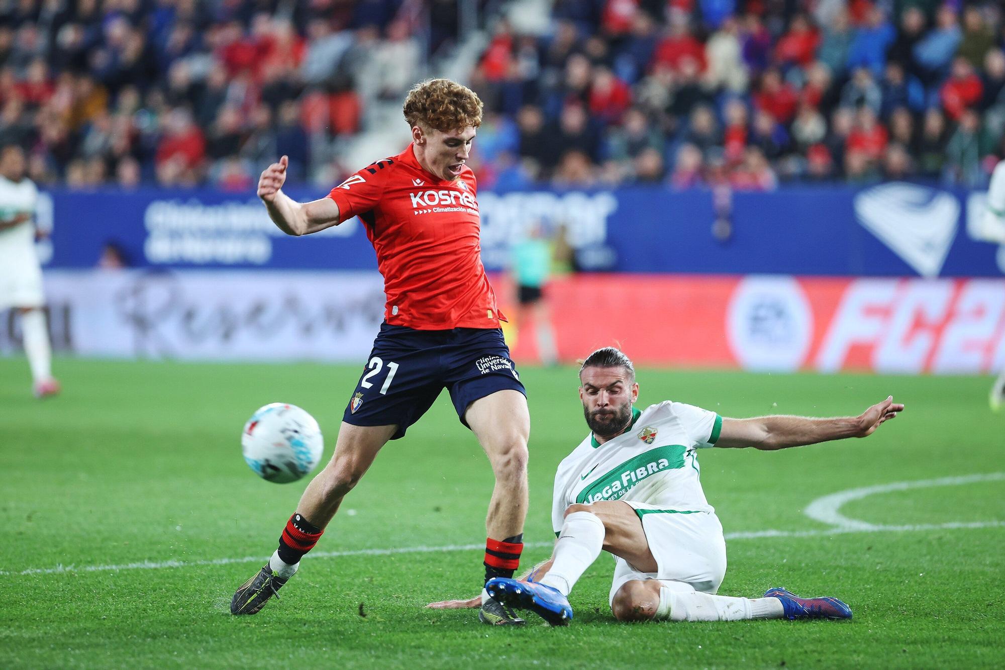 Las mejores imágenes del Osasuna-Elche