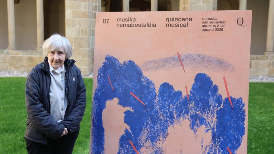 El azul expansivo de Mari Puri Herrero protagoniza el cartel de la 87ª Quincena Musical