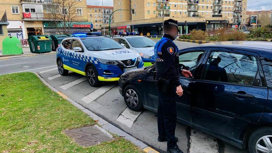 Policía Municipal intensificó su patrullaje de cercanía en las dos últimas semanas en Rochapea y San Jorge