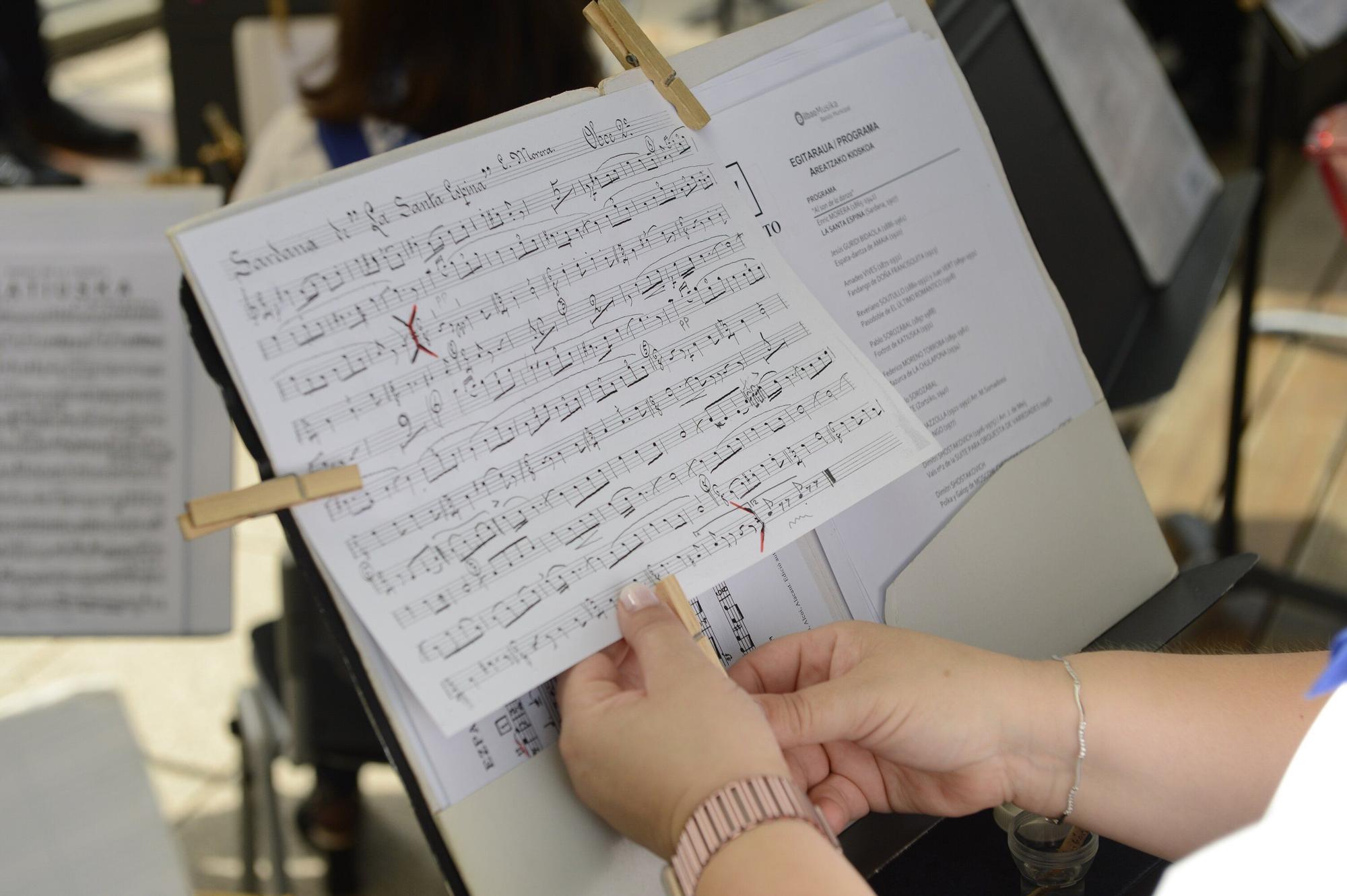 En imágenes: Así es un concierto de la Banda Municipal de Bilbao