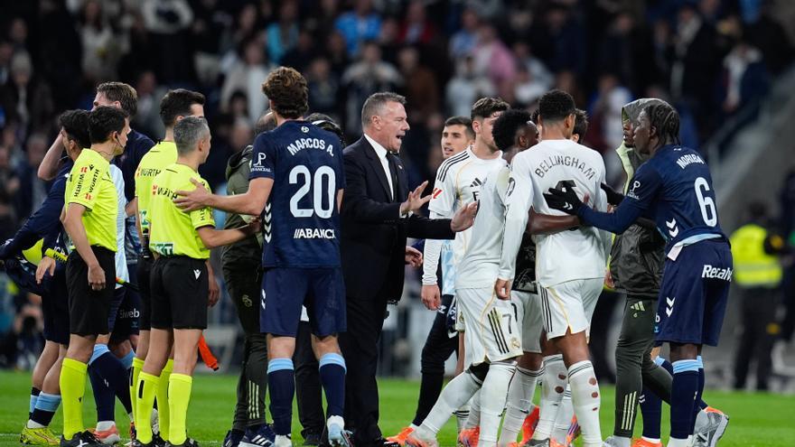 Batacazo del Madrid ante el Celta en el Bernabéu