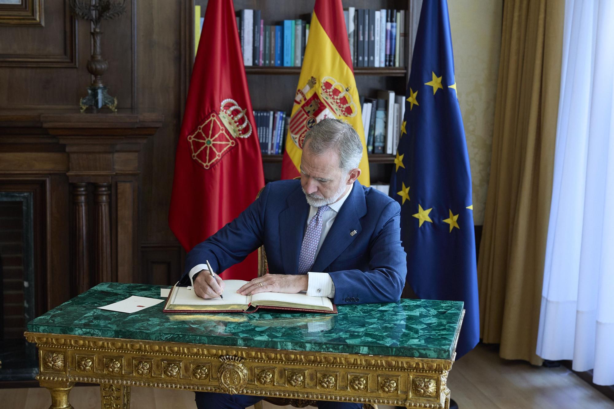 Visita de Felipe de Borbón, Leonor y Letizia a Navarra (viernes 26 de septiembre de 2025)