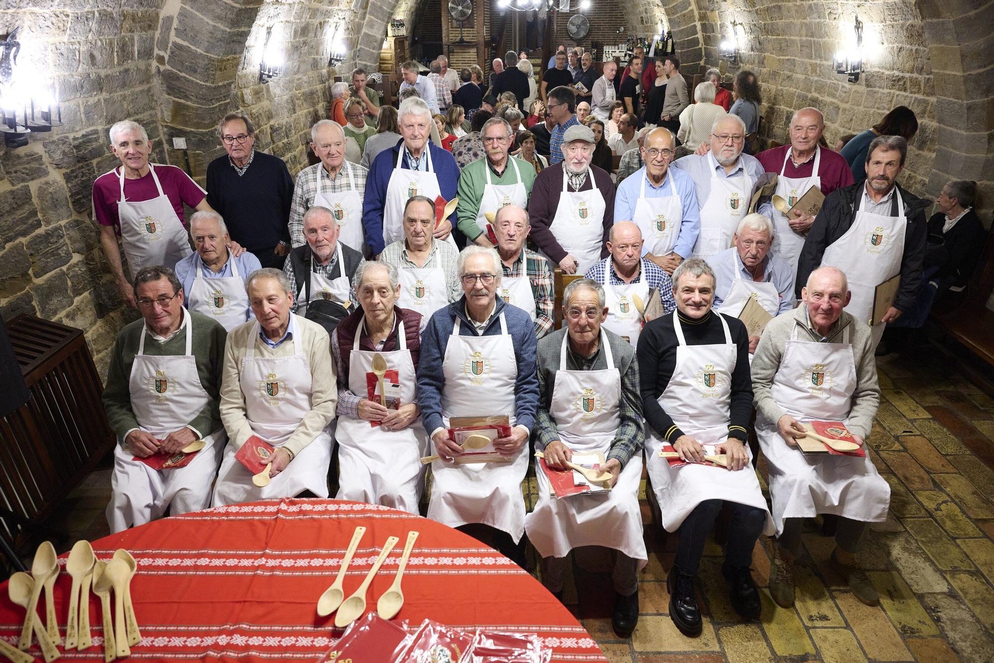 La sociedad gastronómica y cultural Gure Leku cumple 50 años