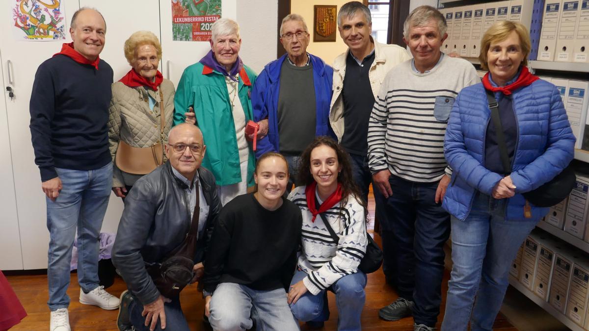 Manoli estuvo acompañada de su marido, su hermana y algunos de sus sobrinos.
