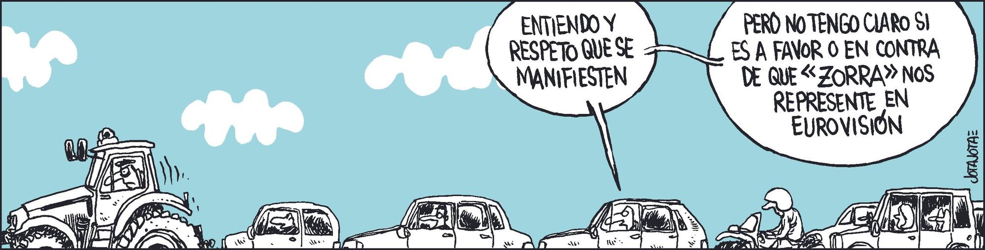 La tira de Jota Jota.