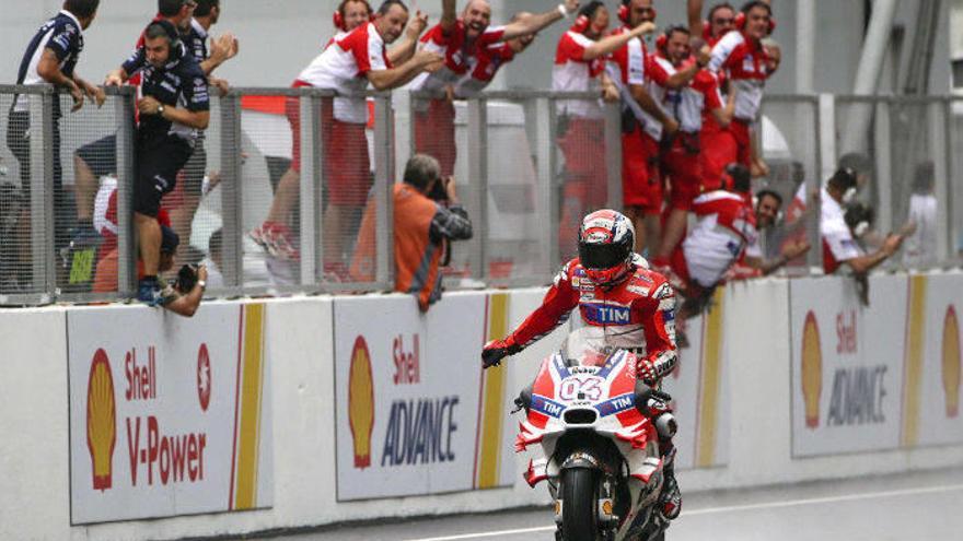 Dovizioso logra su primera victoria con Ducati y la segunda en MotoGP