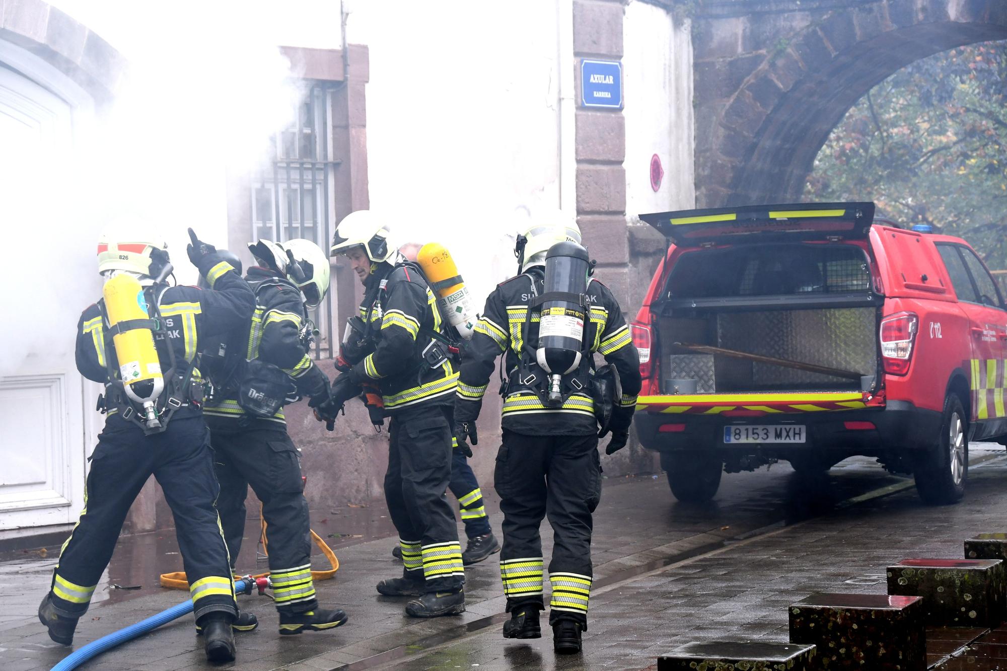 Las sirenas rompen el silencio de Elizondo